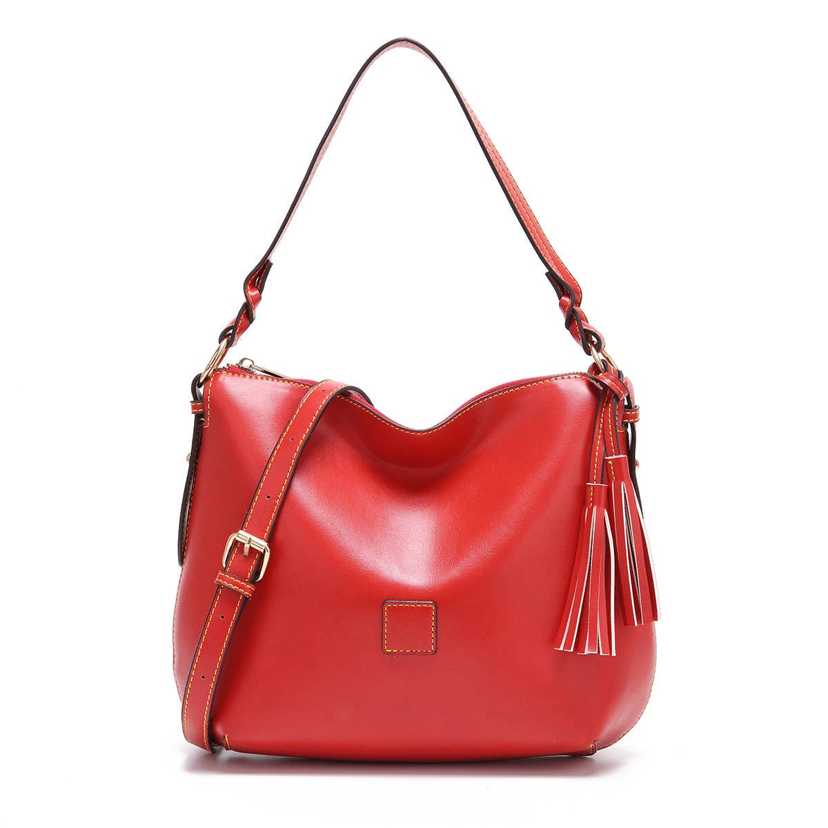 FASHION RETRO WAXED SOFT PU LEATHER HANDBAG_CWAB2598