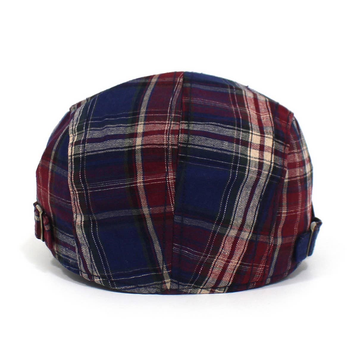 ADJUSTABLE CASUAL PLAID BERET_CWAB2924