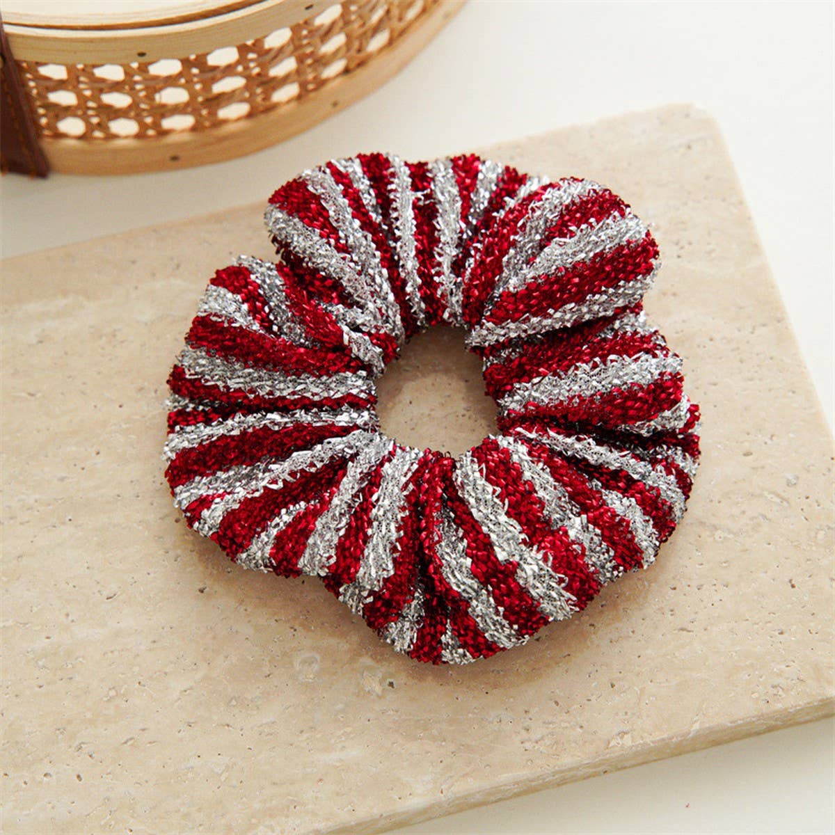 CHRISTMAS SIMPLE NEW HAIR SCRUNCHIES