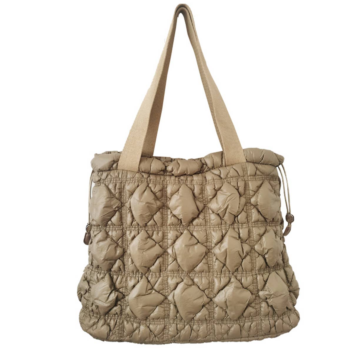 WOMEN LARGE CAPACITY DRAWSTRING TOTE BAG_CWAB1751