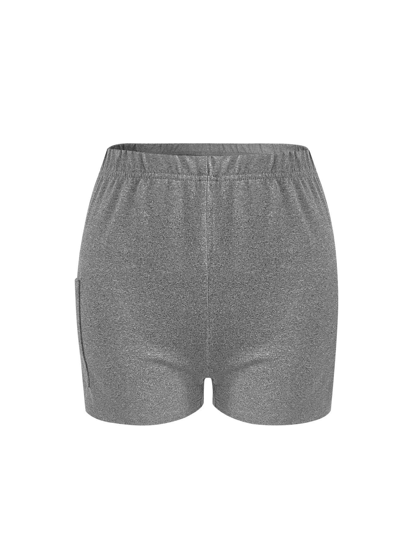 Waist-cinching dress and anti-glare shorts set