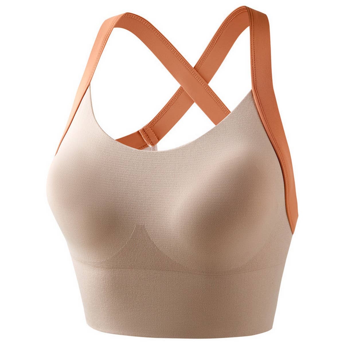 INTEGRATED PADDED PUSH-UP SPORTS BRA