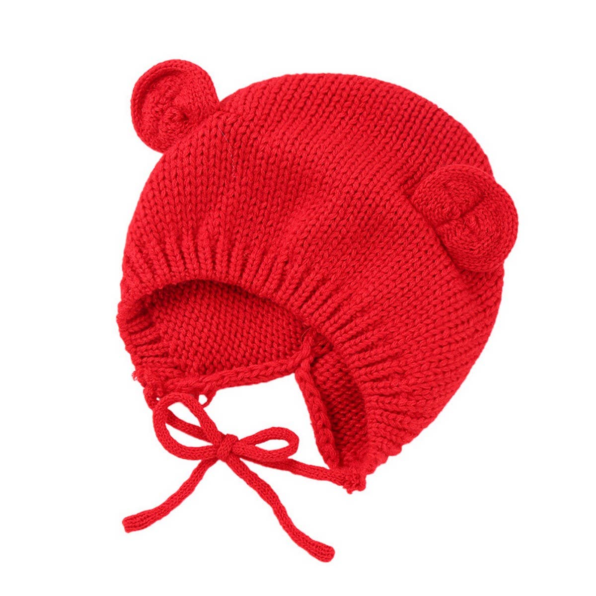 SOLID COLOR KNITTED CHILDREN'S WARM WOOLEN HAT_CWAH1746
