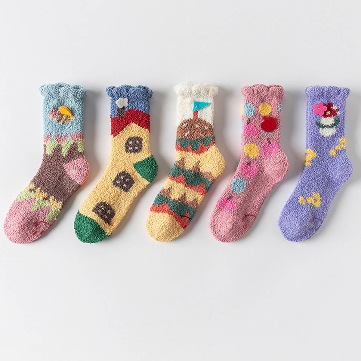 WOMEN NEW CARTOON THICK WARM SOCKS
