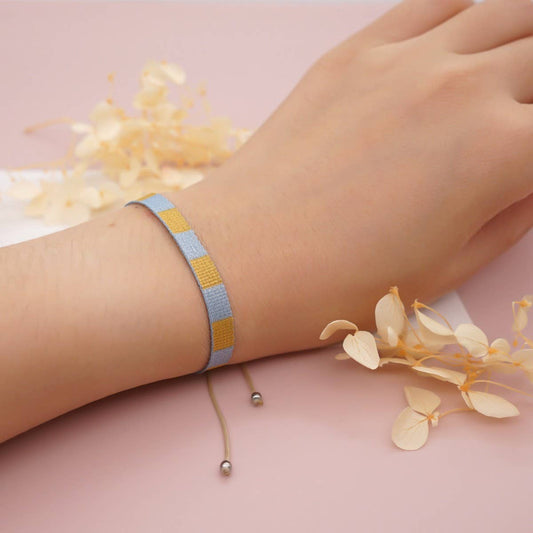 ETHNIC STYLE NYLON RIBBON RETRO HANDMADE BRACELET_CWMM3870