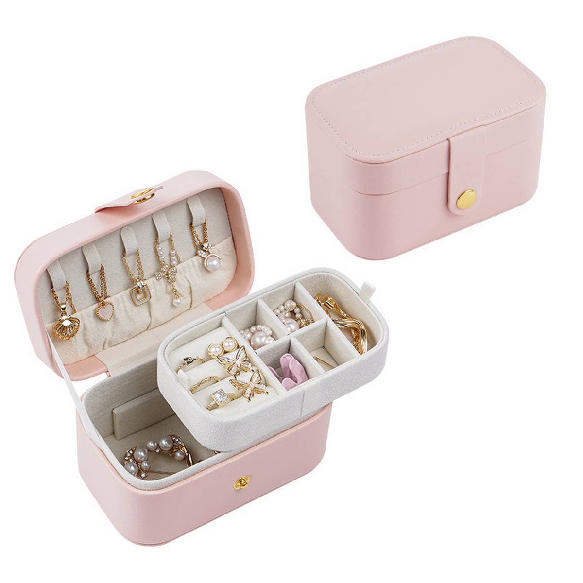 TRAVEL SIMPLE PORTABLE JEWELRY BOX