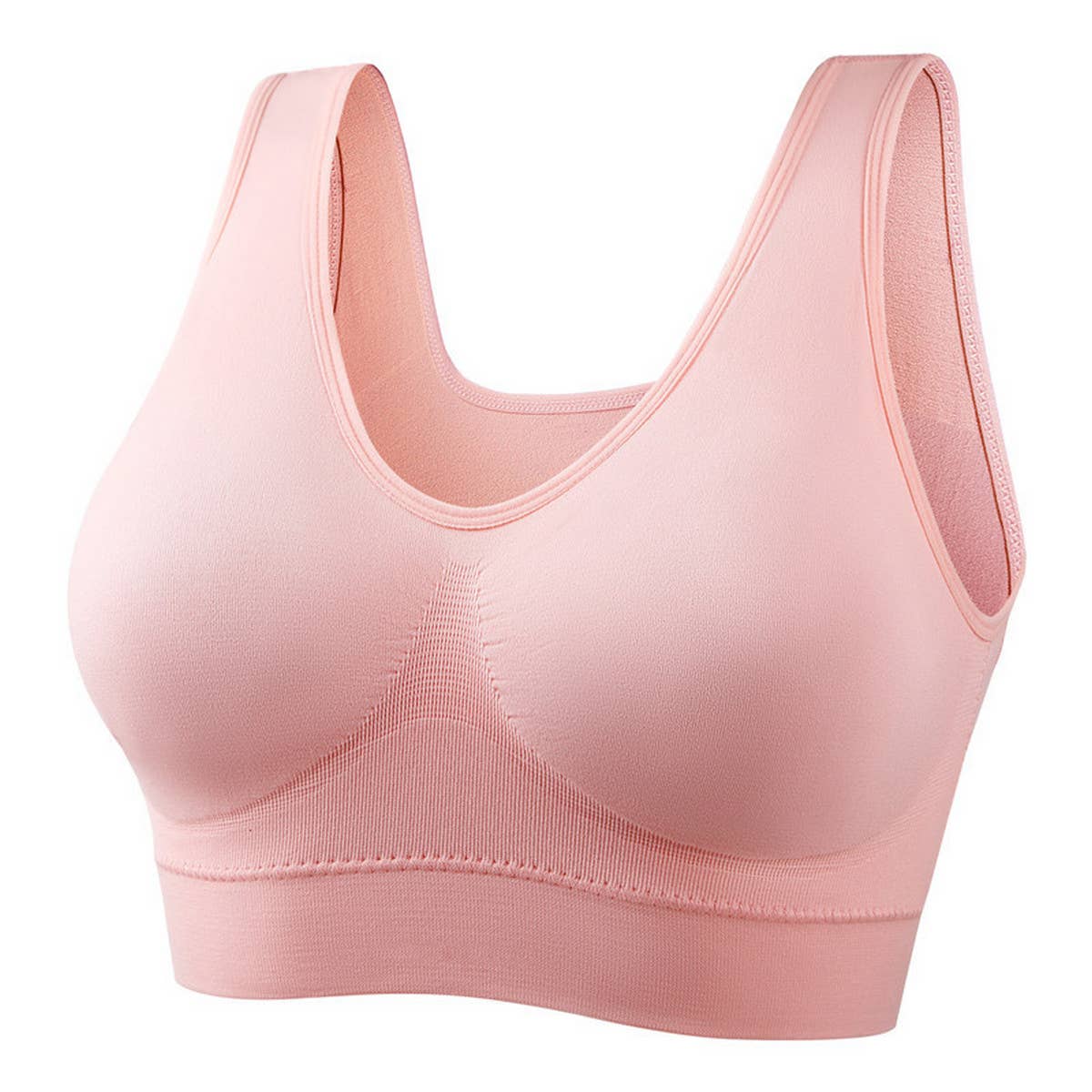 PLUS SIZE ZERO-RESTRICTION SPORTS BRA_CWMU0302