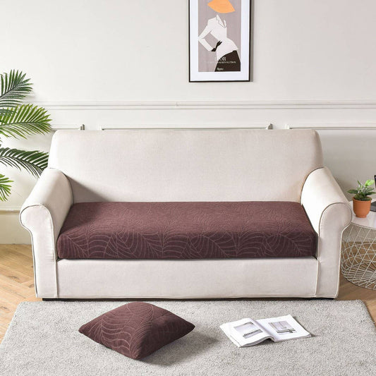 Waterproof Stretch Sofa Cover Solid Jacquard