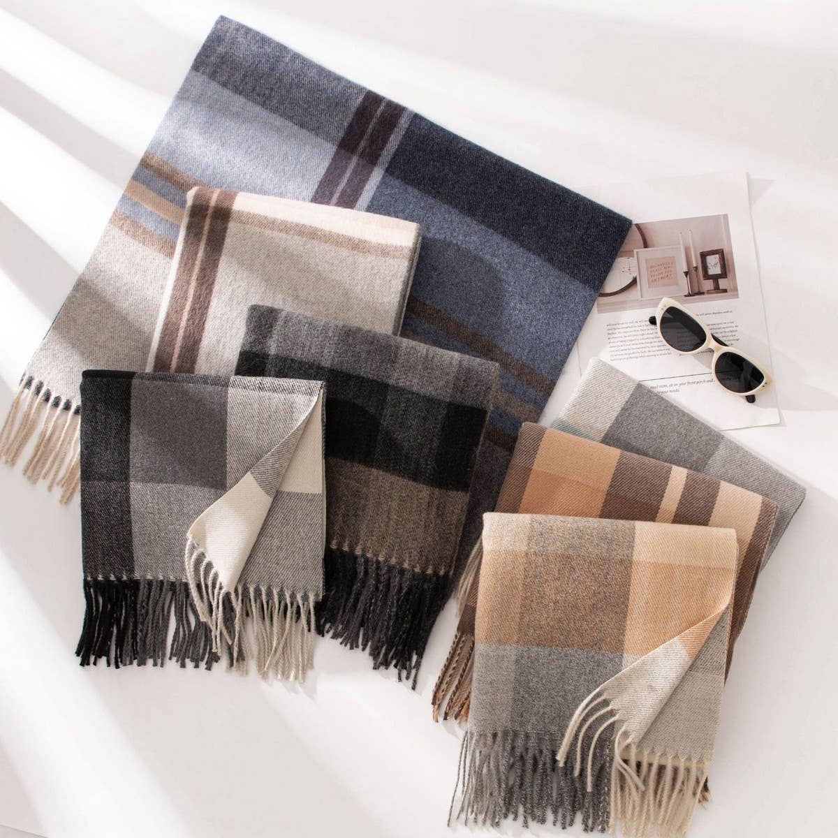 CWASC2721_WINTER HIGH-END FASHION WARM SCARF SHAWL