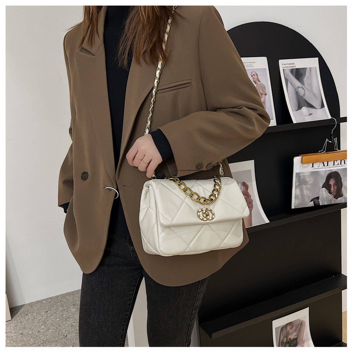 DAILY VERSATILE ONE SHOULDER CROSSBODY BAG_CWAB1714