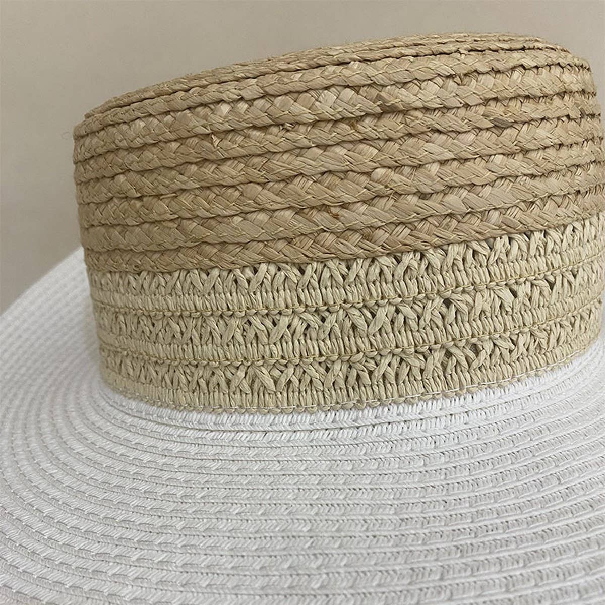 Summer simple outdoor sun hat for women_CWAH3513