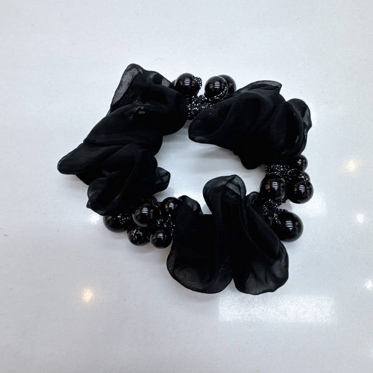 Elegant Pearl Hair Tie Cute Ponytail Holder