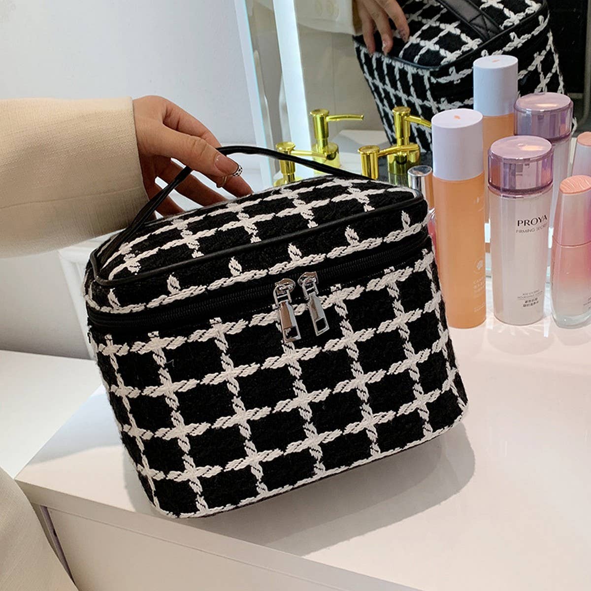 NEW HIGH-END LARGE-CAPACITY COSMETIC BAG_CWAB4476