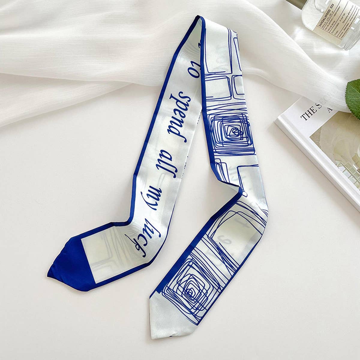 BOW-SHAPED HAIRBAND SCARF_CWASC0740