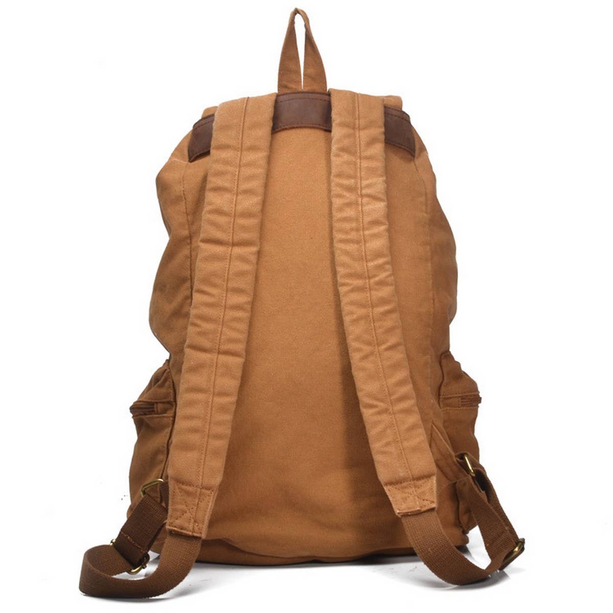 Unisex Canvas Backpack for School and Travel_CWAB5536