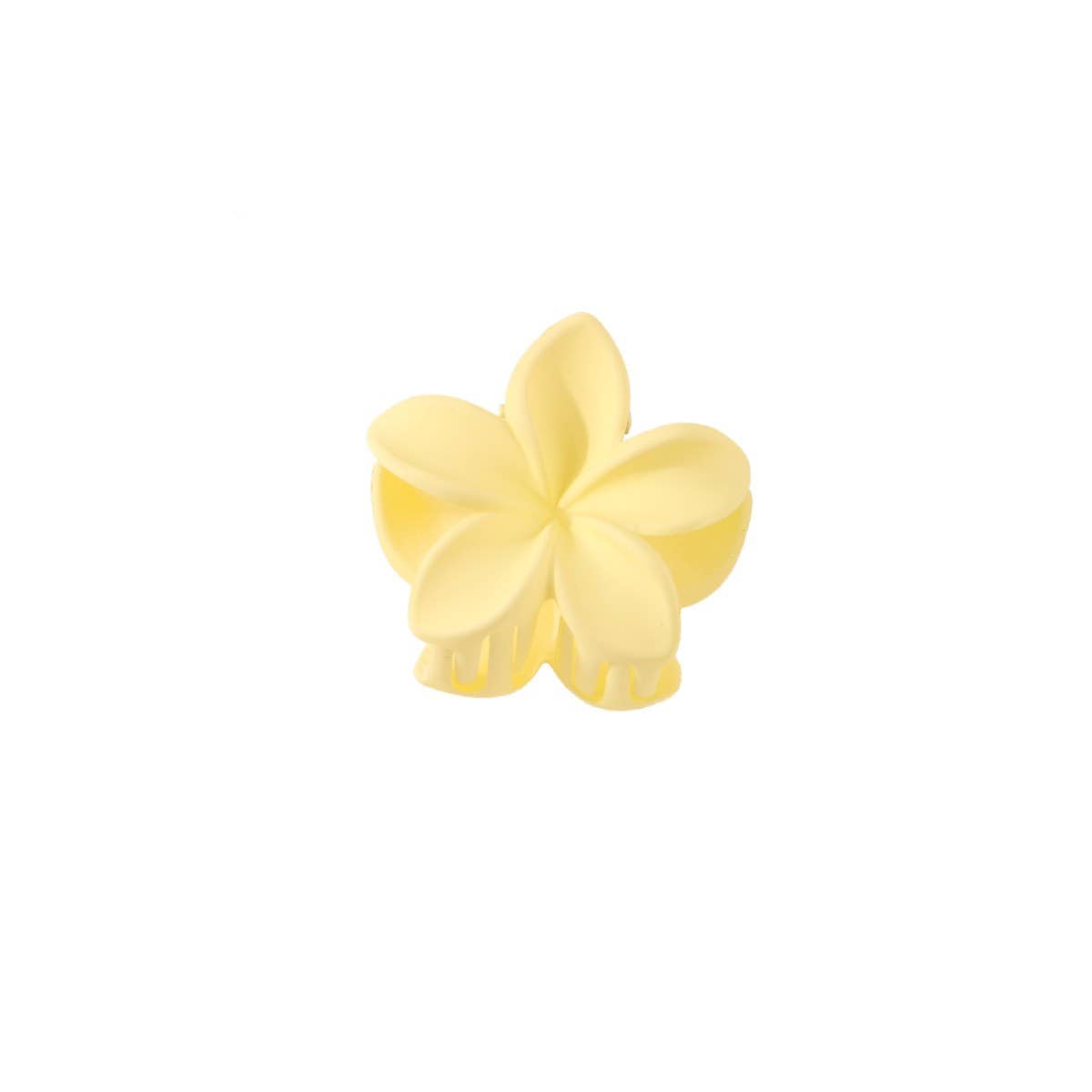 Candy Color Plumeria Claw Clip, Small Flower Clip_CWMM4939
