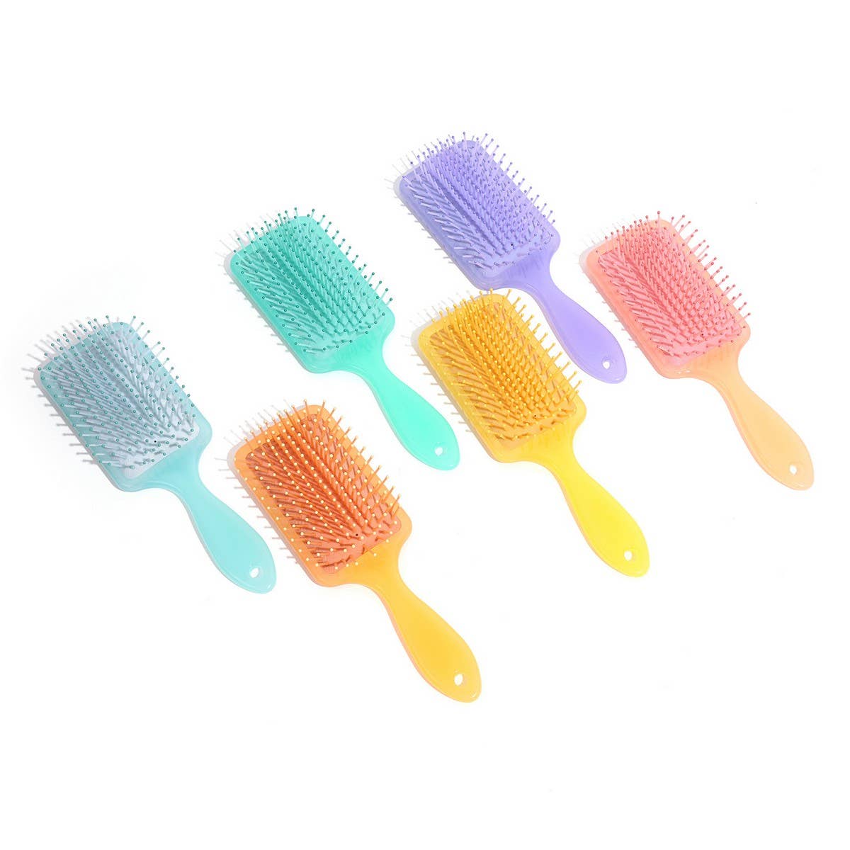 CUTE CARTOON CREATIVE JELLY COLOR GIRL HAIR COMB