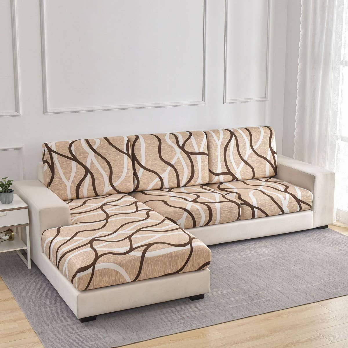 STRETCH PRINTED SOFA COVER FULL WRAP DESIGN_CWMM8308