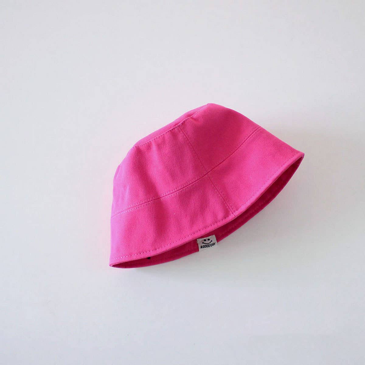 CANDY COLOR CHILDREN'S SOLID COLOR BUCKET HAT_CWAH2861