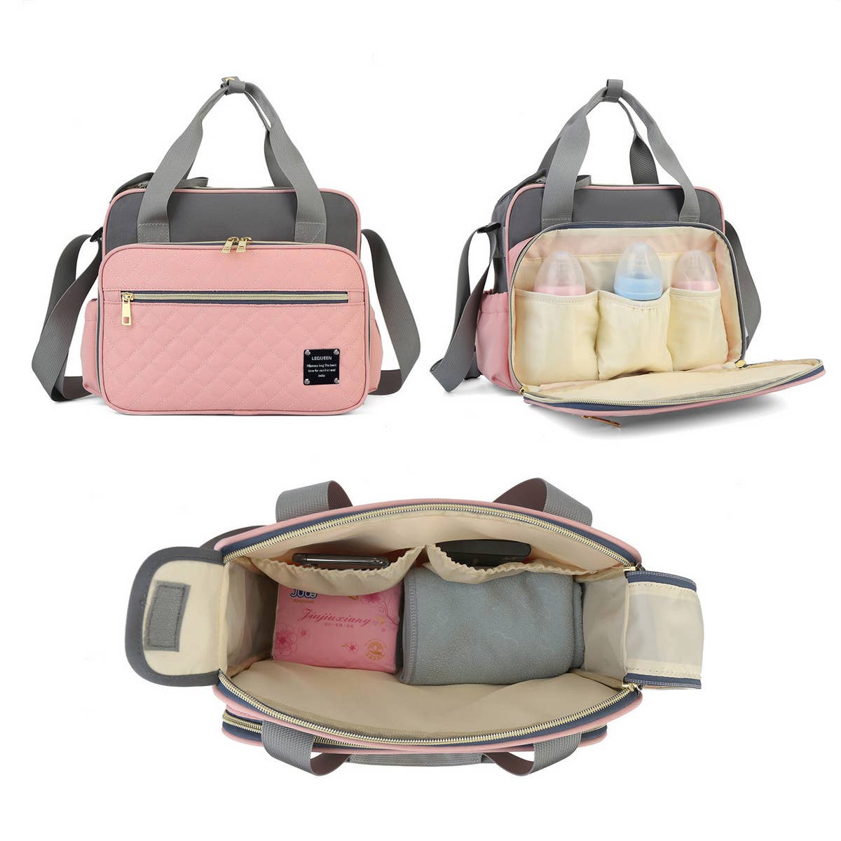 TRAVEL CROSS-BODY MOMMY BAG_CWAB2227