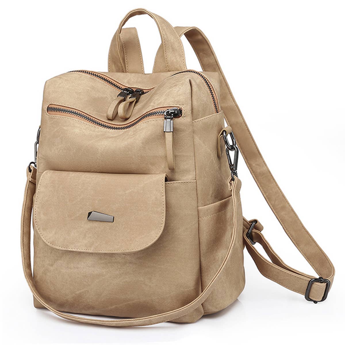 WOMEN BACKPACK FASHION LEATHER TRAVEL SHOULDER BAGS_CWAB0730