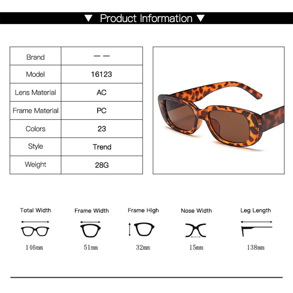 Trendy Small Square Sunglasses for Women, UV400