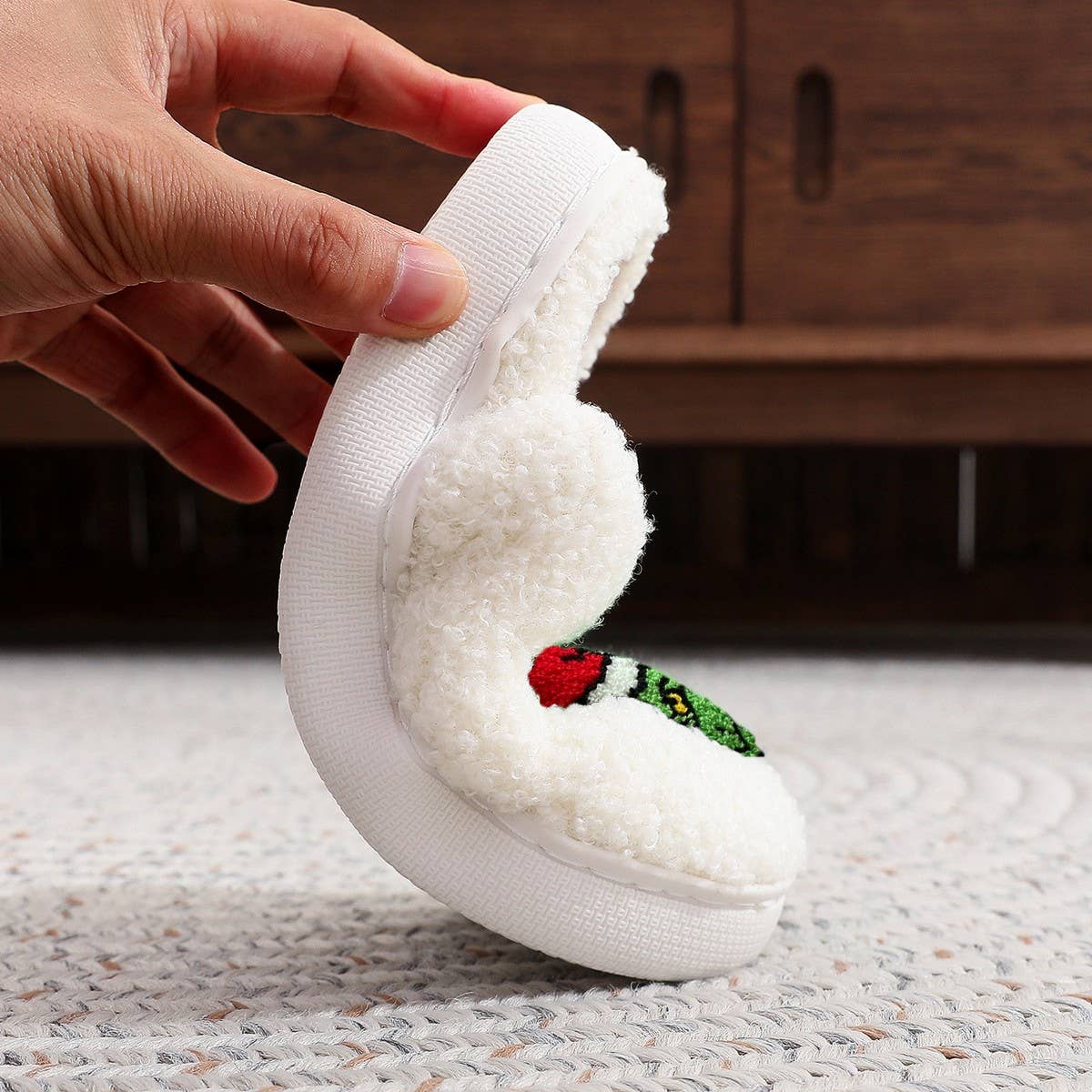 CHRISTMAS GRINCH HOME COTTON SLIPPERS