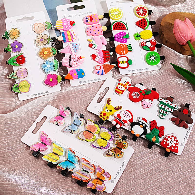 Sweet fruit hair accessories and hair clips