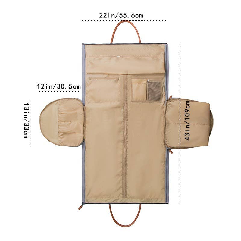The travel hanging clothing bag