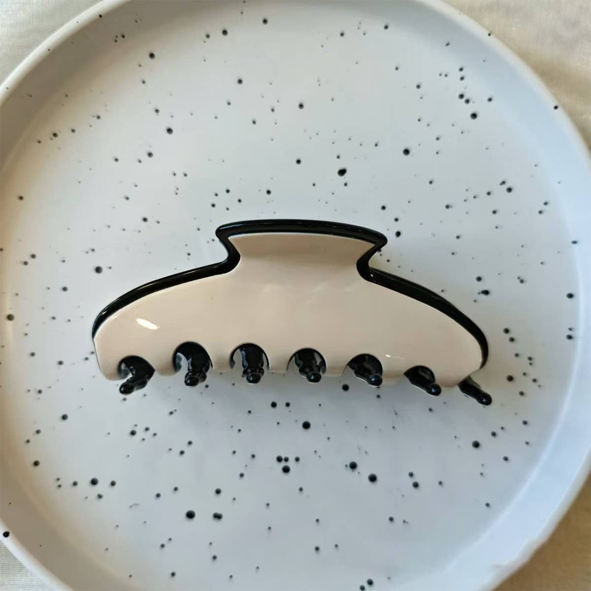 Vintage Hair Claw - Elegant High Ponytail Clip