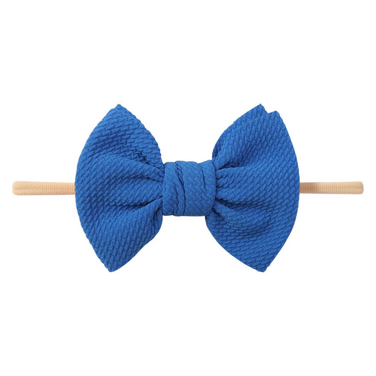 STRIPED CHILDREN'S HAIRBAND BOW HAIR ROPE_CWAHA2351