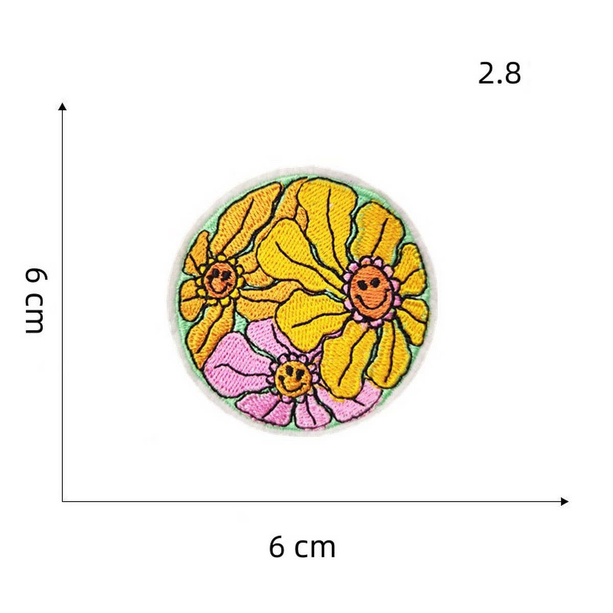 NEW FASHION CARTOON FLORAL CLOTH PATCHES