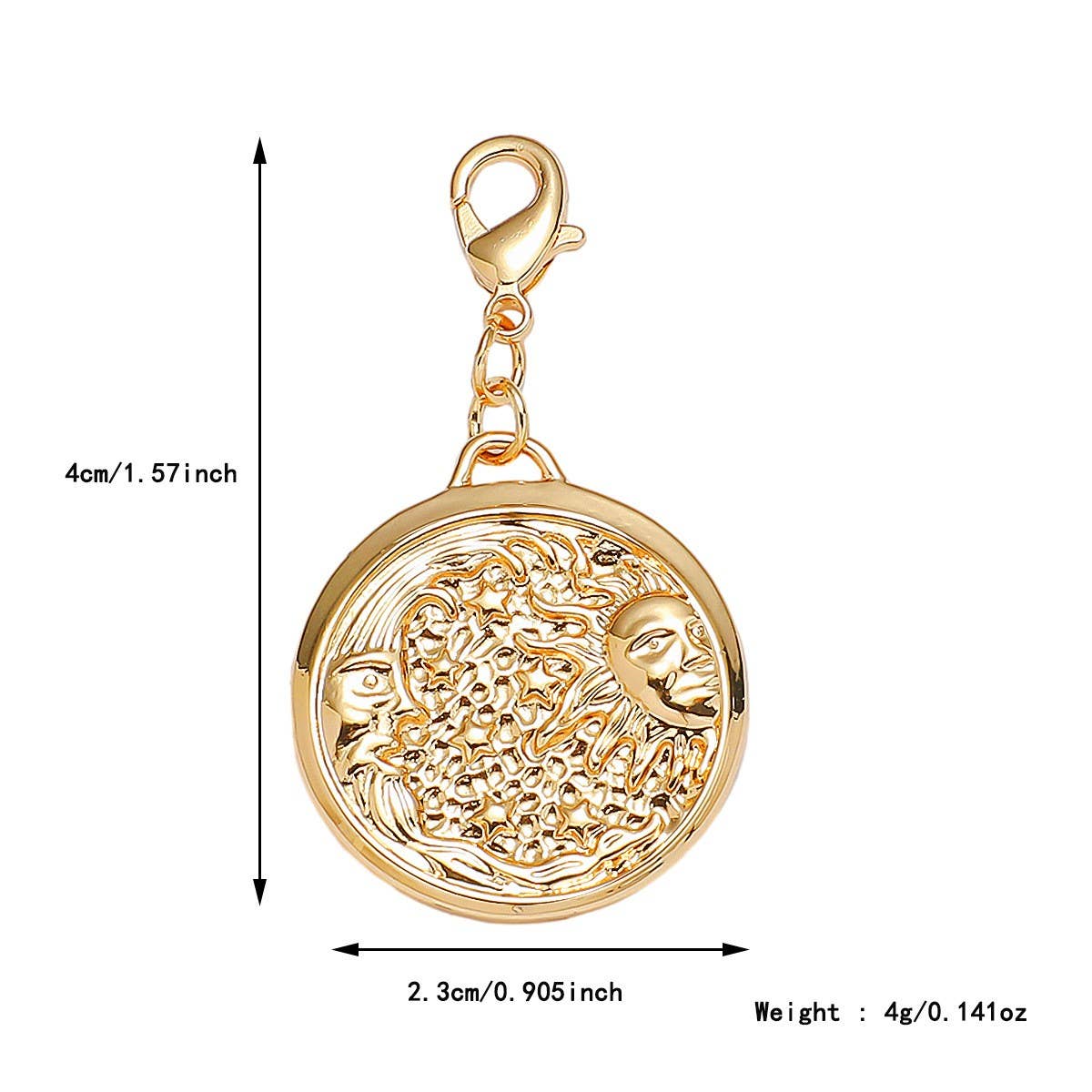 FASHIONABLE WITH DETACHABLE NECKLACE PENDANT