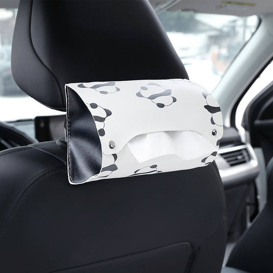 NEW CREATIVE CAR SEAT BACK HANGING TISSUE BOX