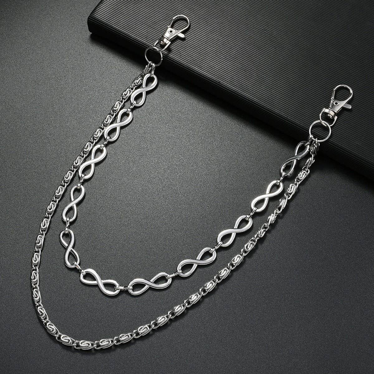 PERSONALITY SIMPLE MULTI-LAYER JEANS CHAIN_CWMM4885