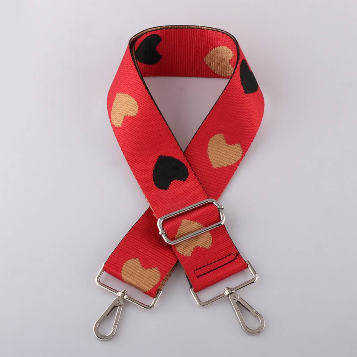 WOMEN SIMPLE HEART-SHAPED ADJUSTABLE BAG STRAP