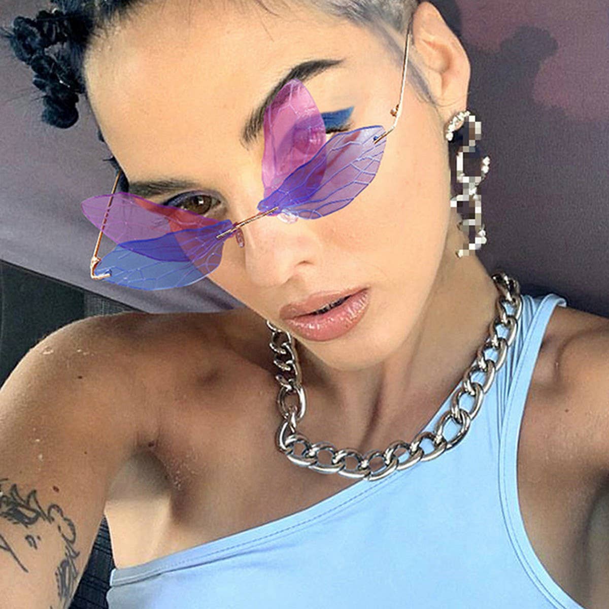 DRAGONFLY SUNGLASSES FASHION WINGS SUNGLASSES