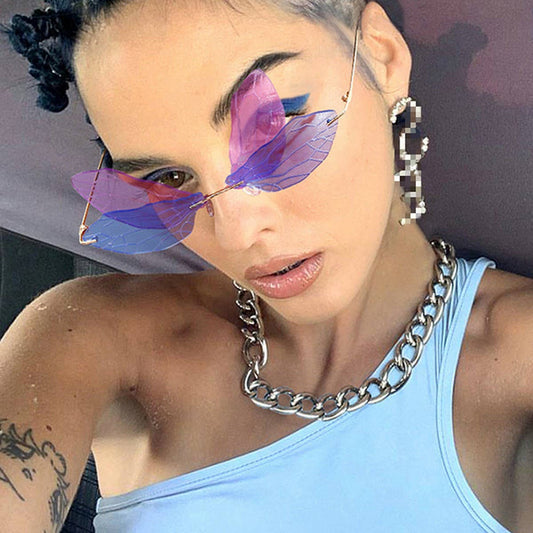 DRAGONFLY SUNGLASSES FASHION WINGS SUNGLASSES