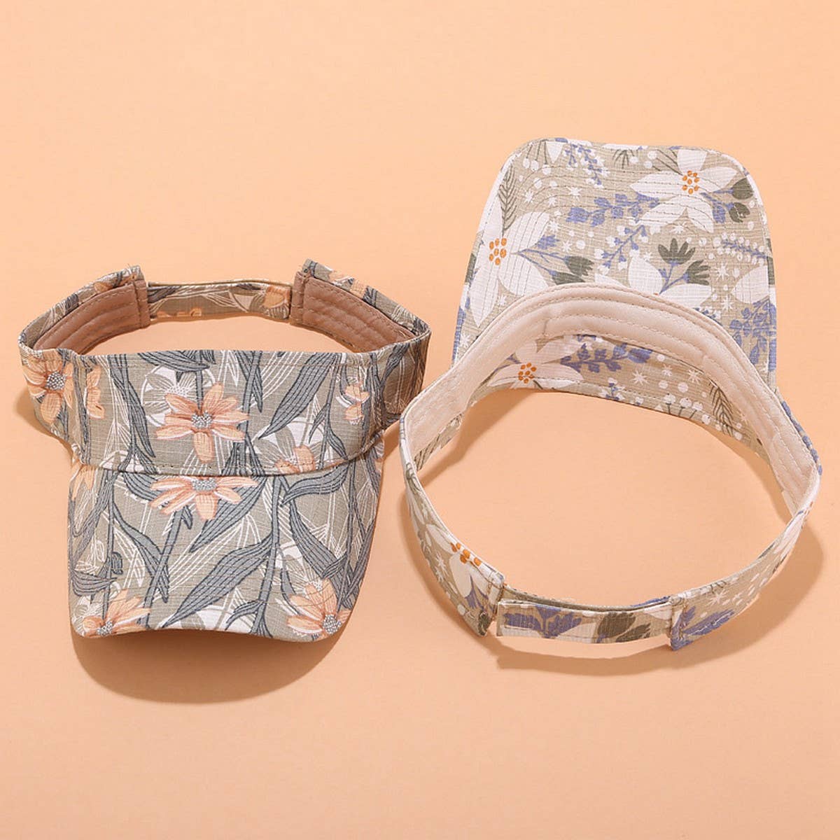 Printed Sun Visor | Summer UV Protection Sport Cap_CWAH3283