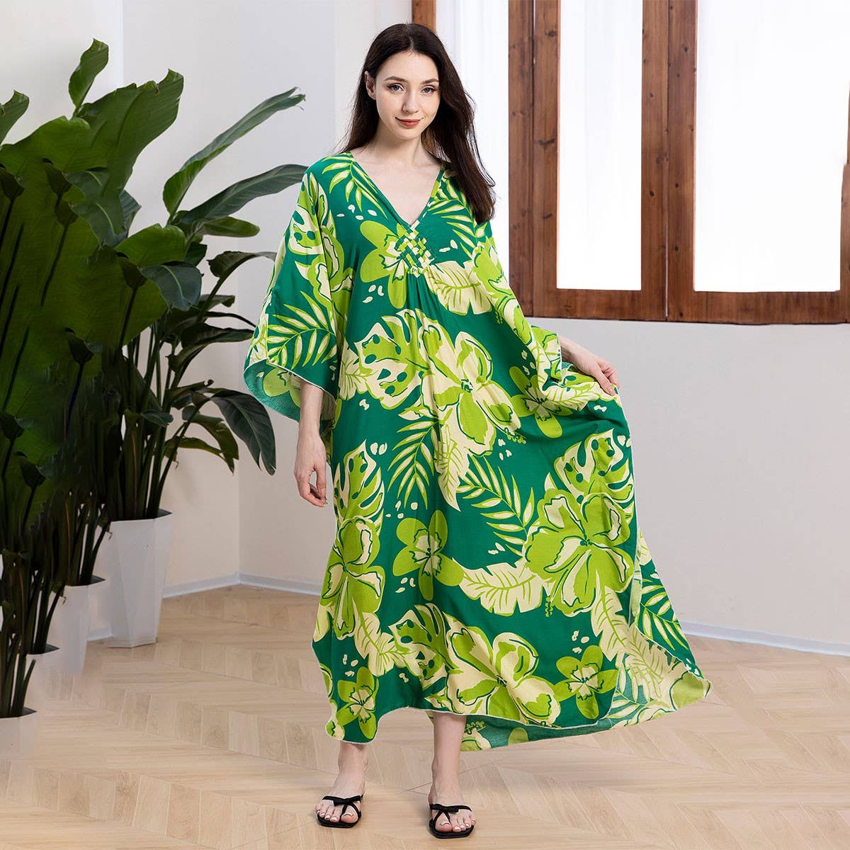 Crochet Front Loose Beach Cover-Up for Vacation