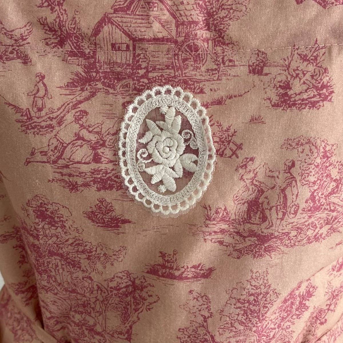 HOUSEHOLD WATERPROOF INK DRAWSTRING APRON