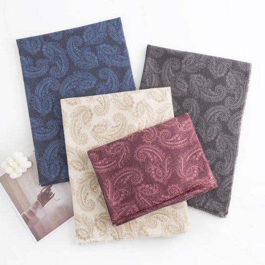 Paisley Scarf ??Vintage Winter Faux Cashmere Wrap_CWASC0439