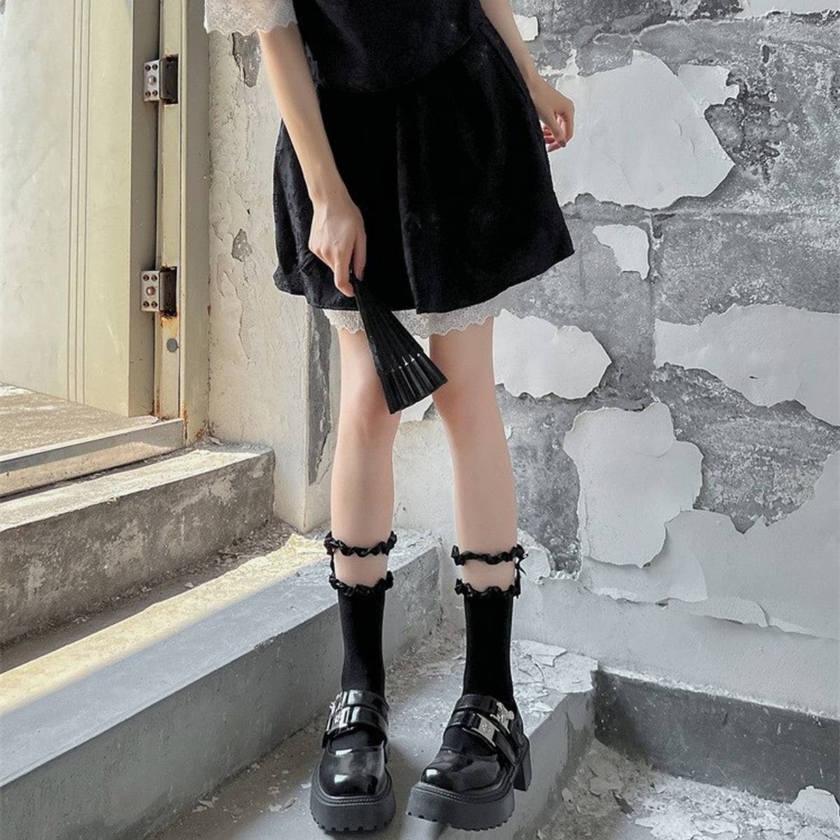 SUMMER THIN GLASS SILK LACE SOCKS LOLITA SEXY SOCKS