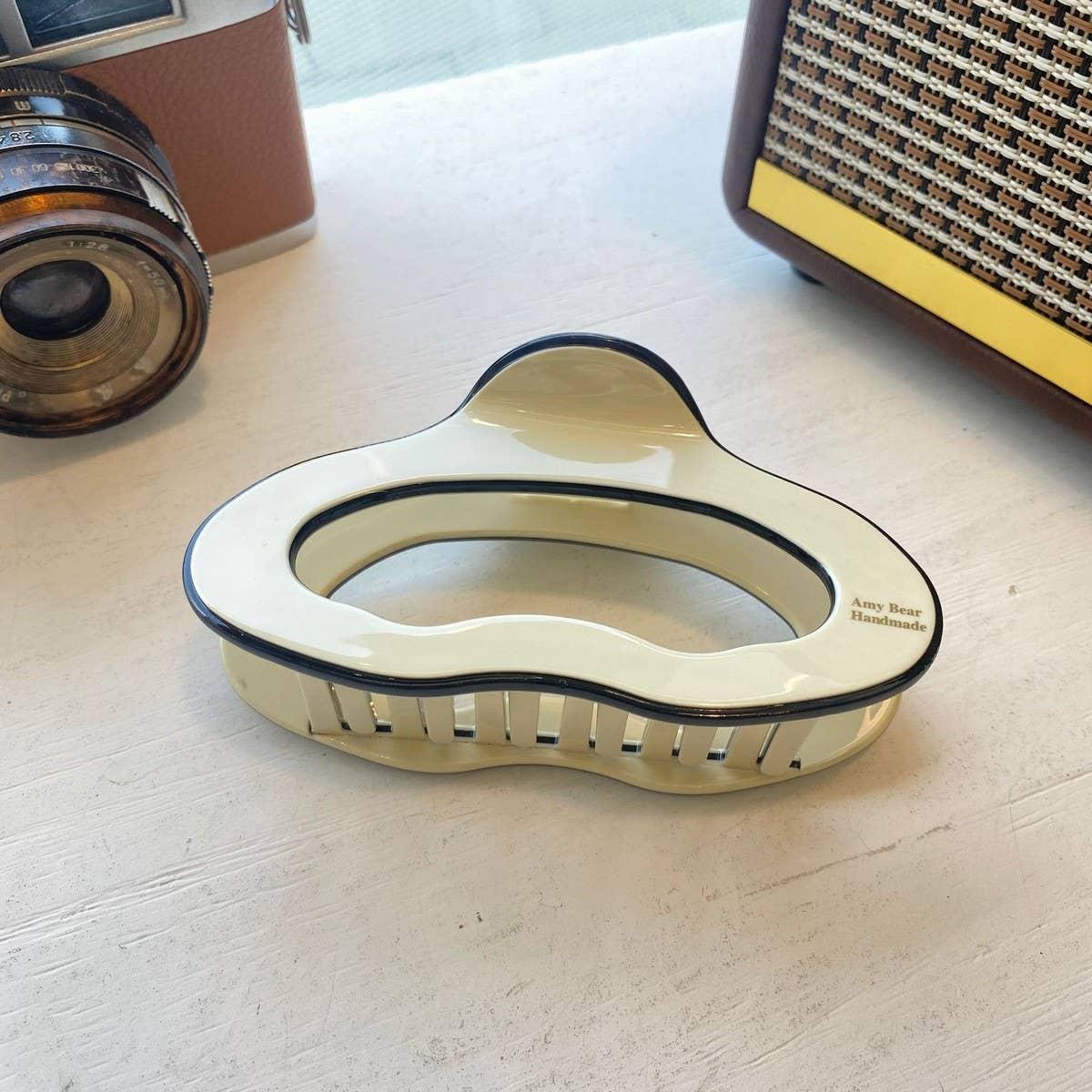 CWAHA1575_EXQUISITE COLORFUL TEXTURE HAIR CLAW CLIP