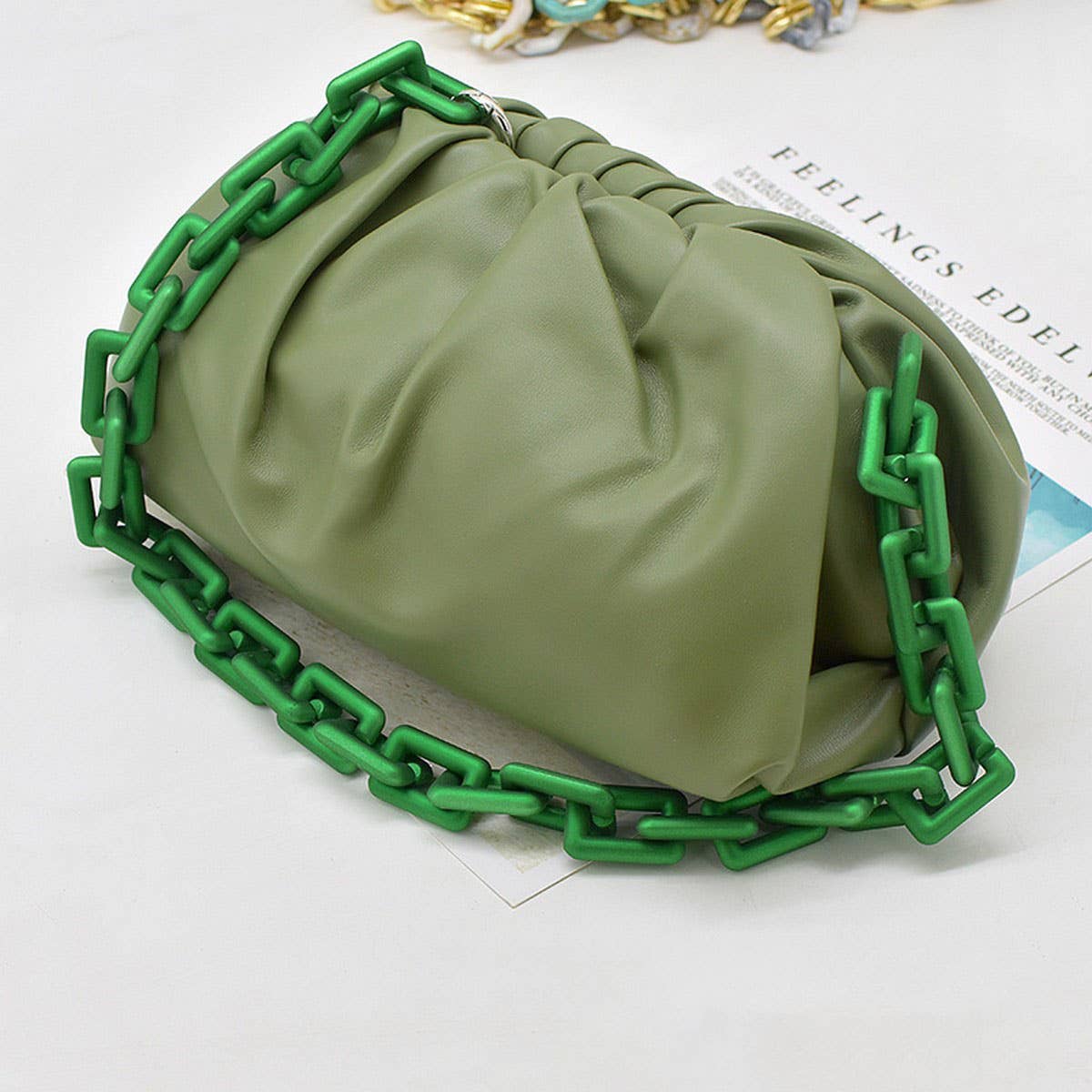 Spray-Painted Women's Bag Chain,Bag Strap_CWMM5092