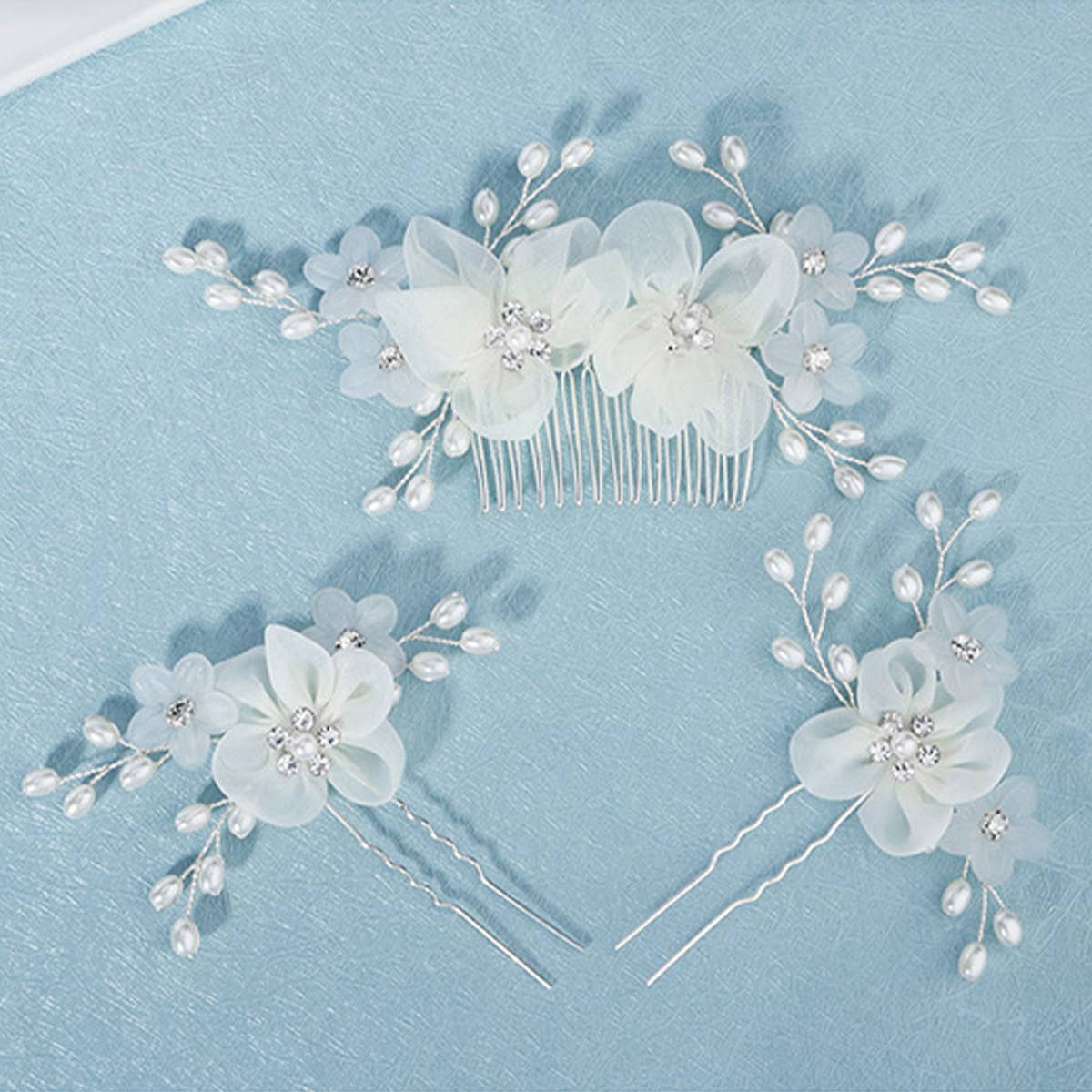 HANDMADE U-SHAPED BRIDAL HAIR ACCESSORIES