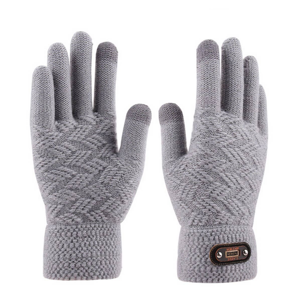 WINTER MEN'S KNITTED TOUCHSCREEN WARM GLOVES_CWAG0232