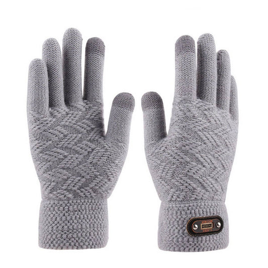 WINTER MEN'S KNITTED TOUCHSCREEN WARM GLOVES_CWAG0232