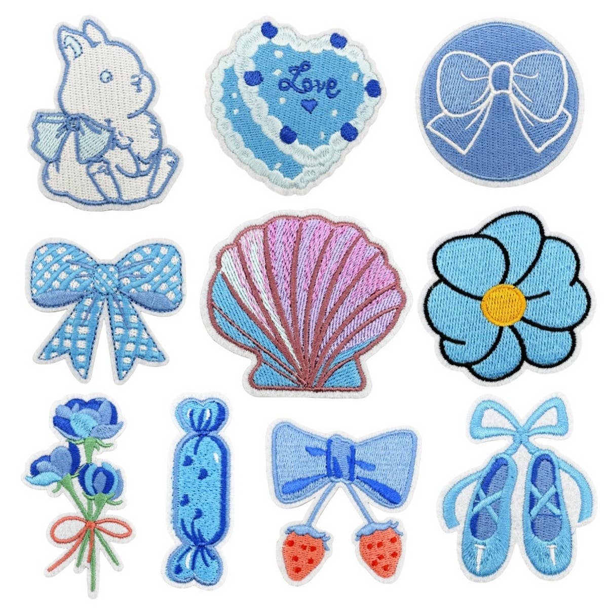 BLUE SERIES CUTE CARTOON EMBROIDERED CLOTH PATCH_CWMM4063