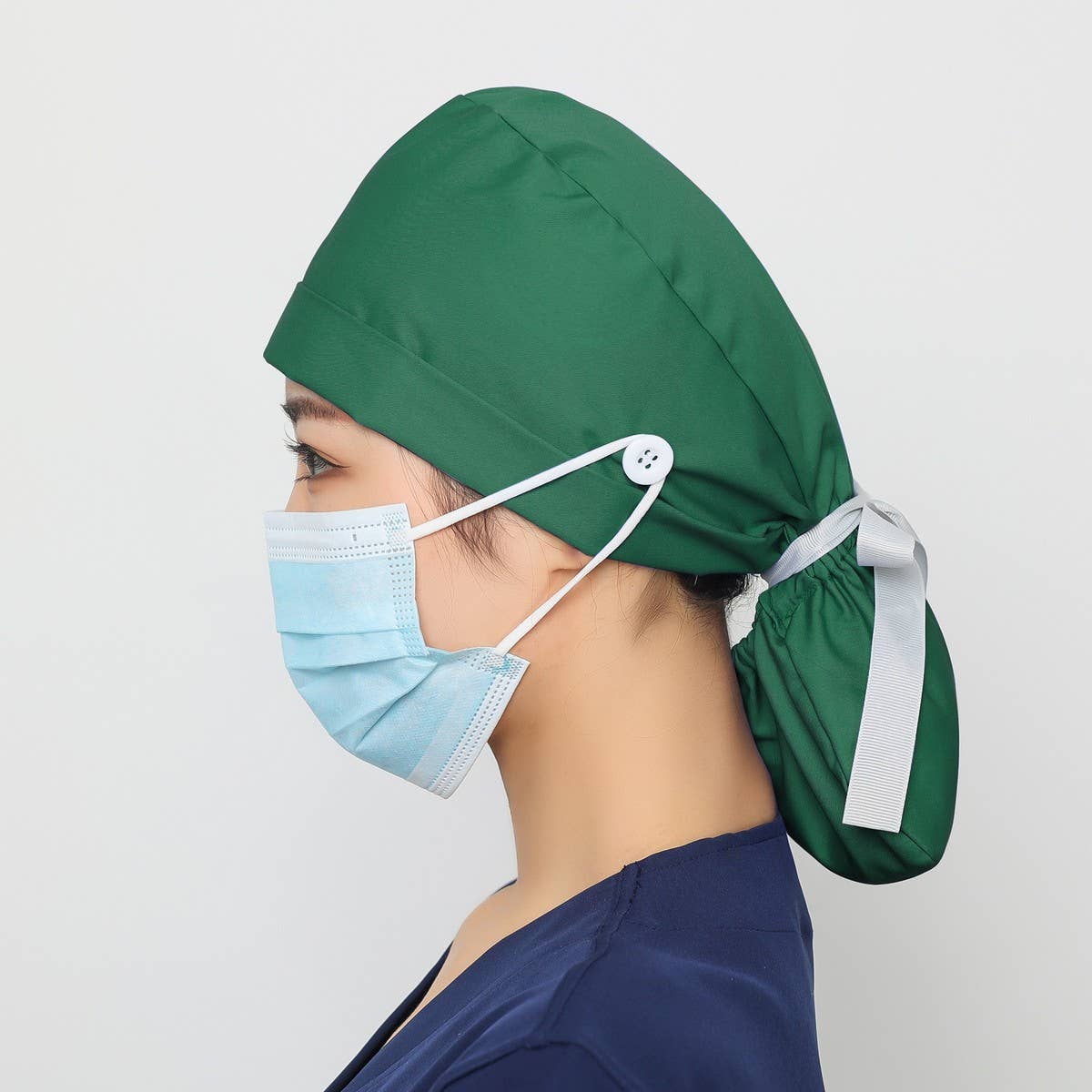 LONG HAIR STYLE BAOTOU HAT FROSTED WORK HAT_CWAH3387